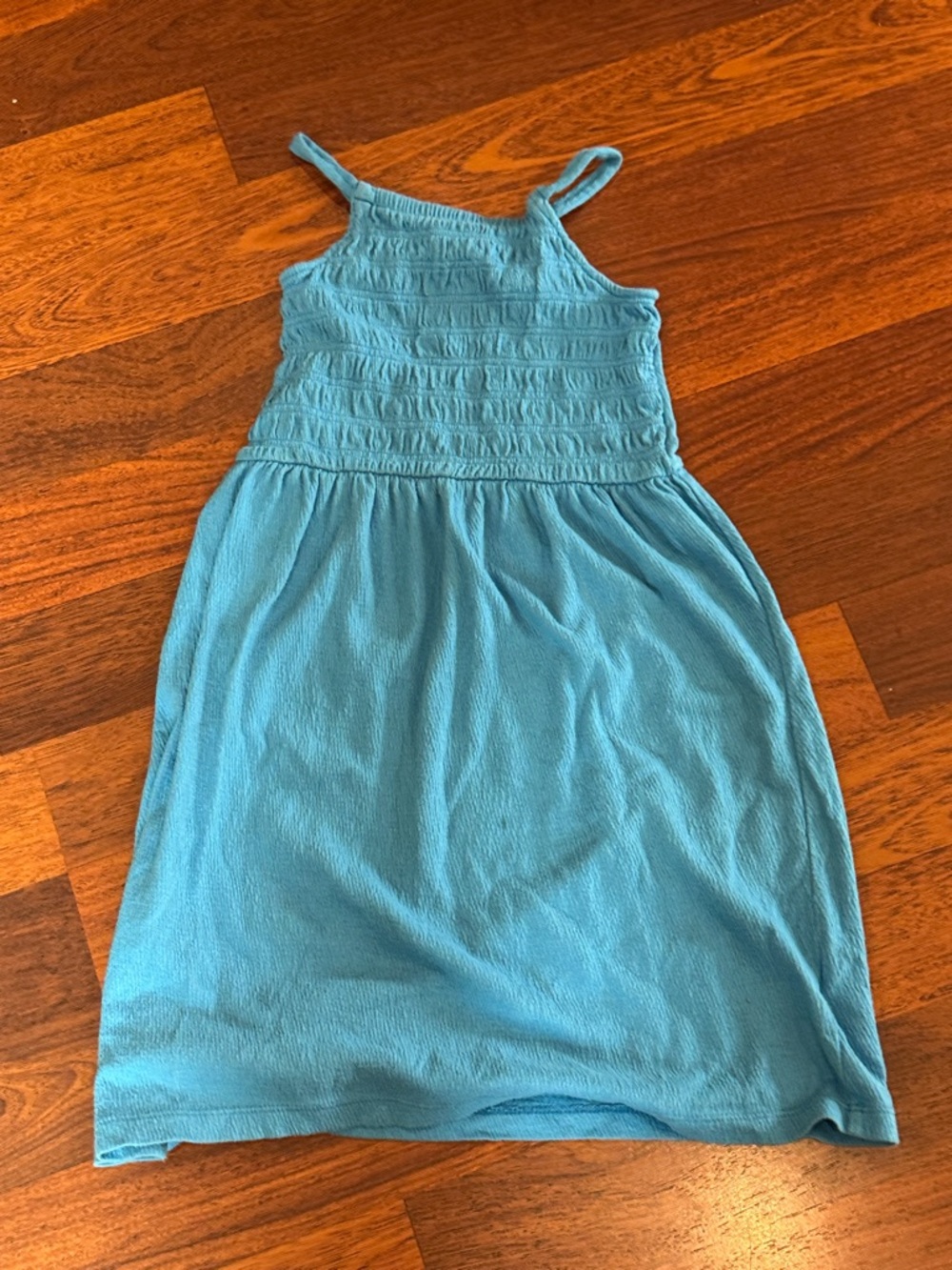 3/$12 Carter's Blue Summer Dress (5)